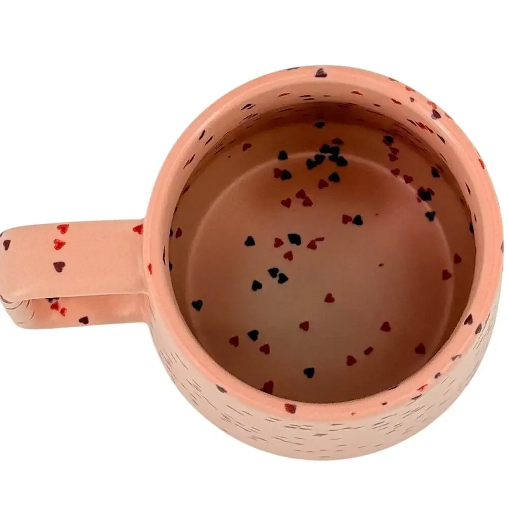 Starbucks Valentines Day 2019 Pink Hearts Cofetti Coffee Mug Cup 14oz